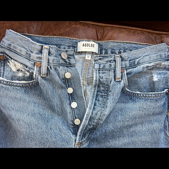 AGOLDE 90’s MID RISE LOOSE FIT Jeans 26 - Picture 6 of 13